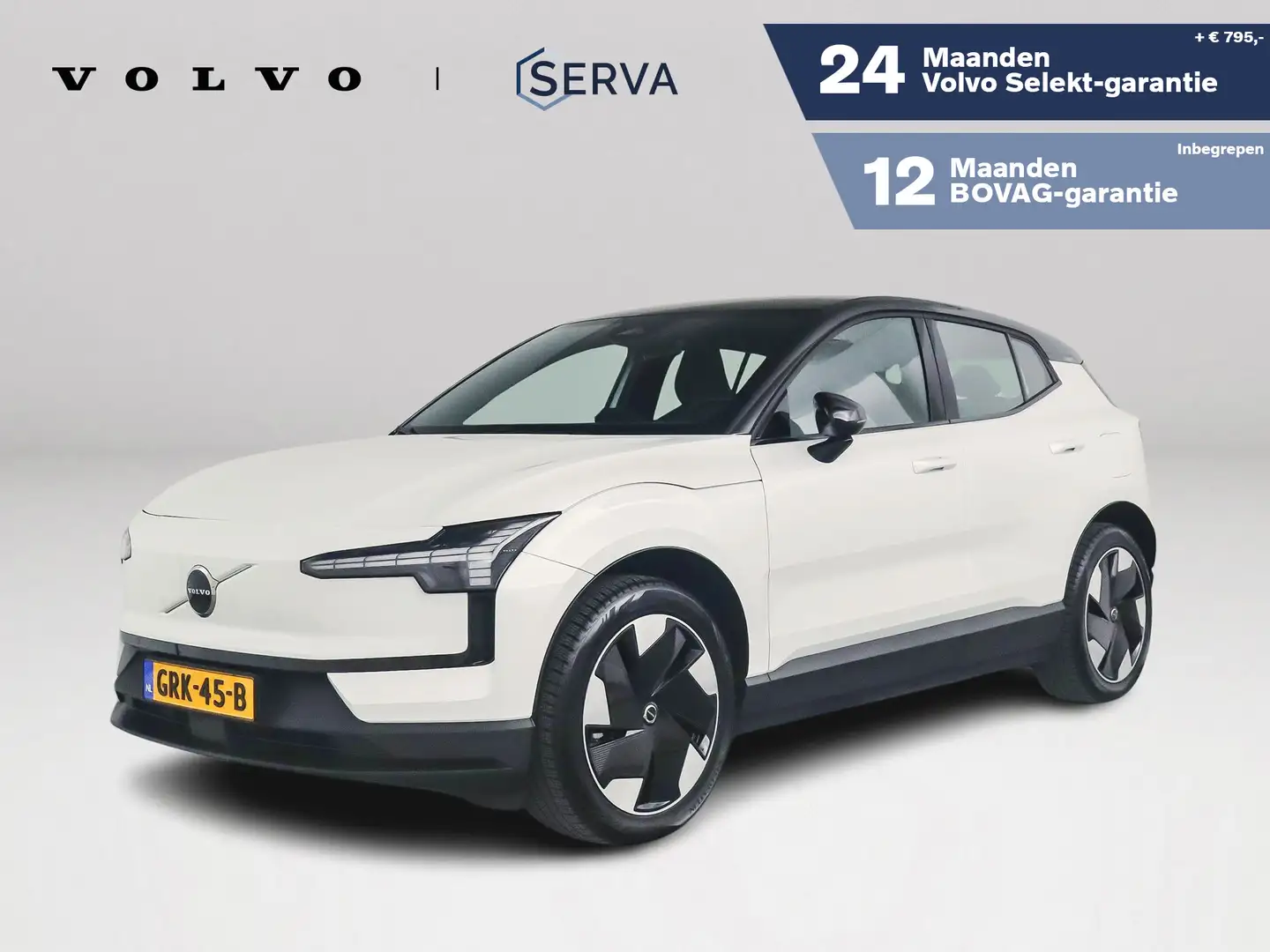 Volvo EX30 Single Motor Extended Range Plus 69 kWh | Parkeerc Wit - 1