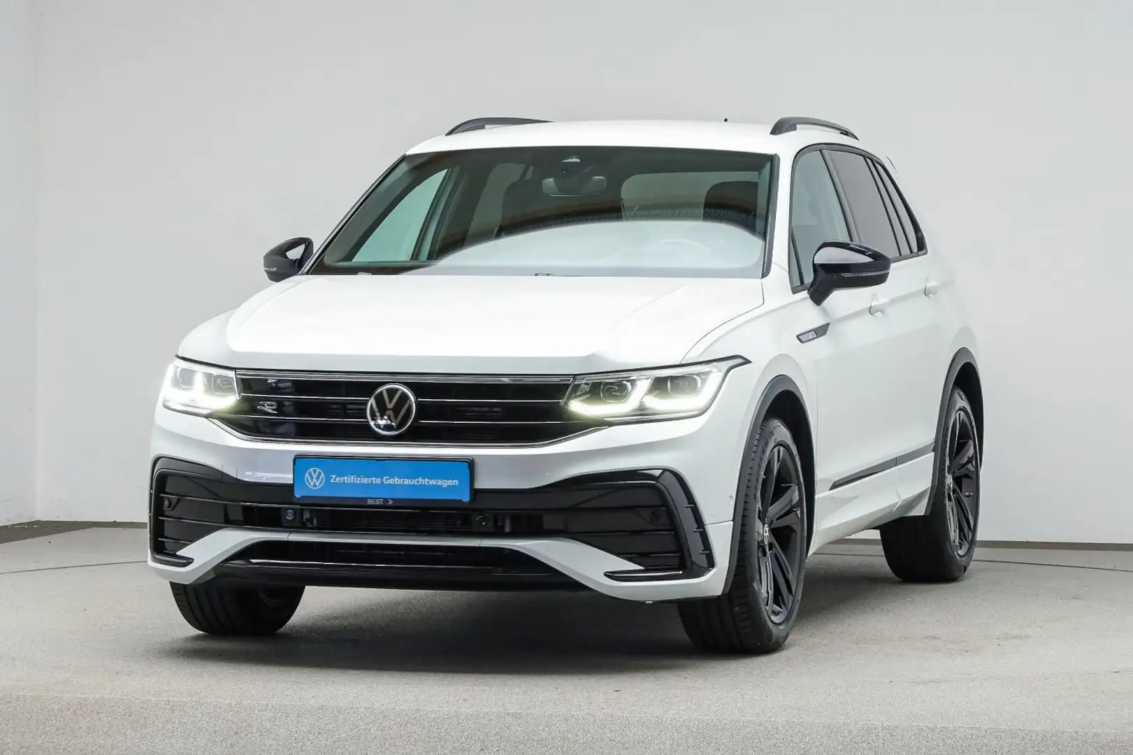 Volkswagen Tiguan R-Line 1.5 TSI Black Style*Matrix*HUD*ACC Weiß - 2