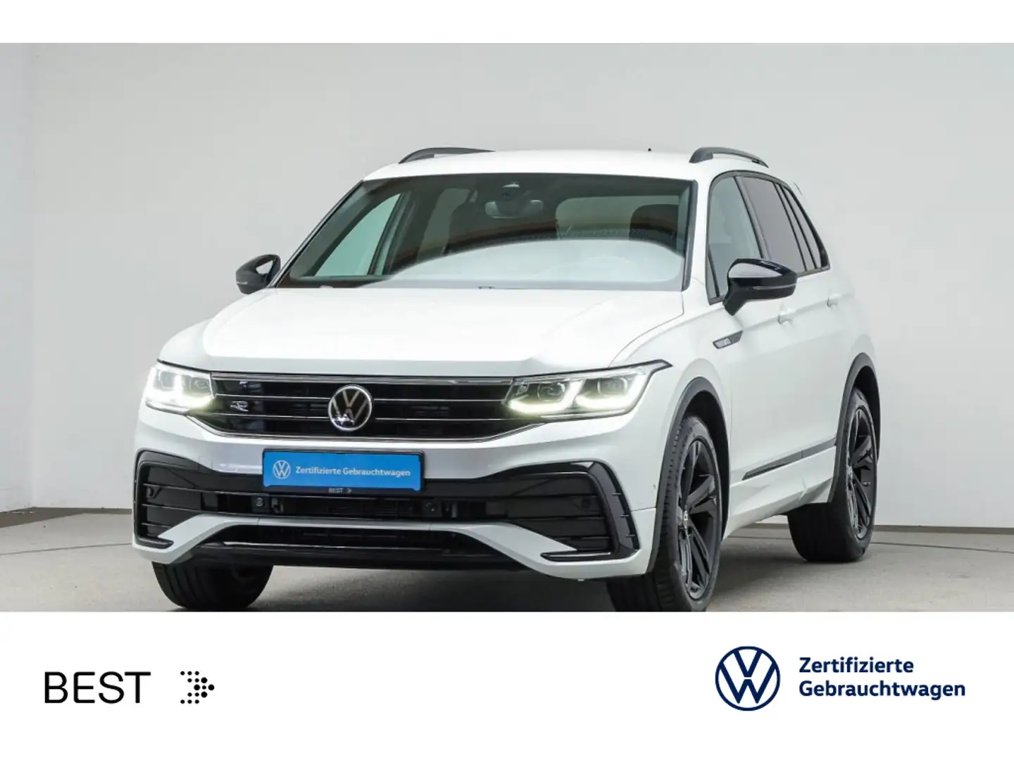 Volkswagen Tiguan R-Line 1.5 TSI Black Style*Matrix*HUD*ACC Weiß - 1