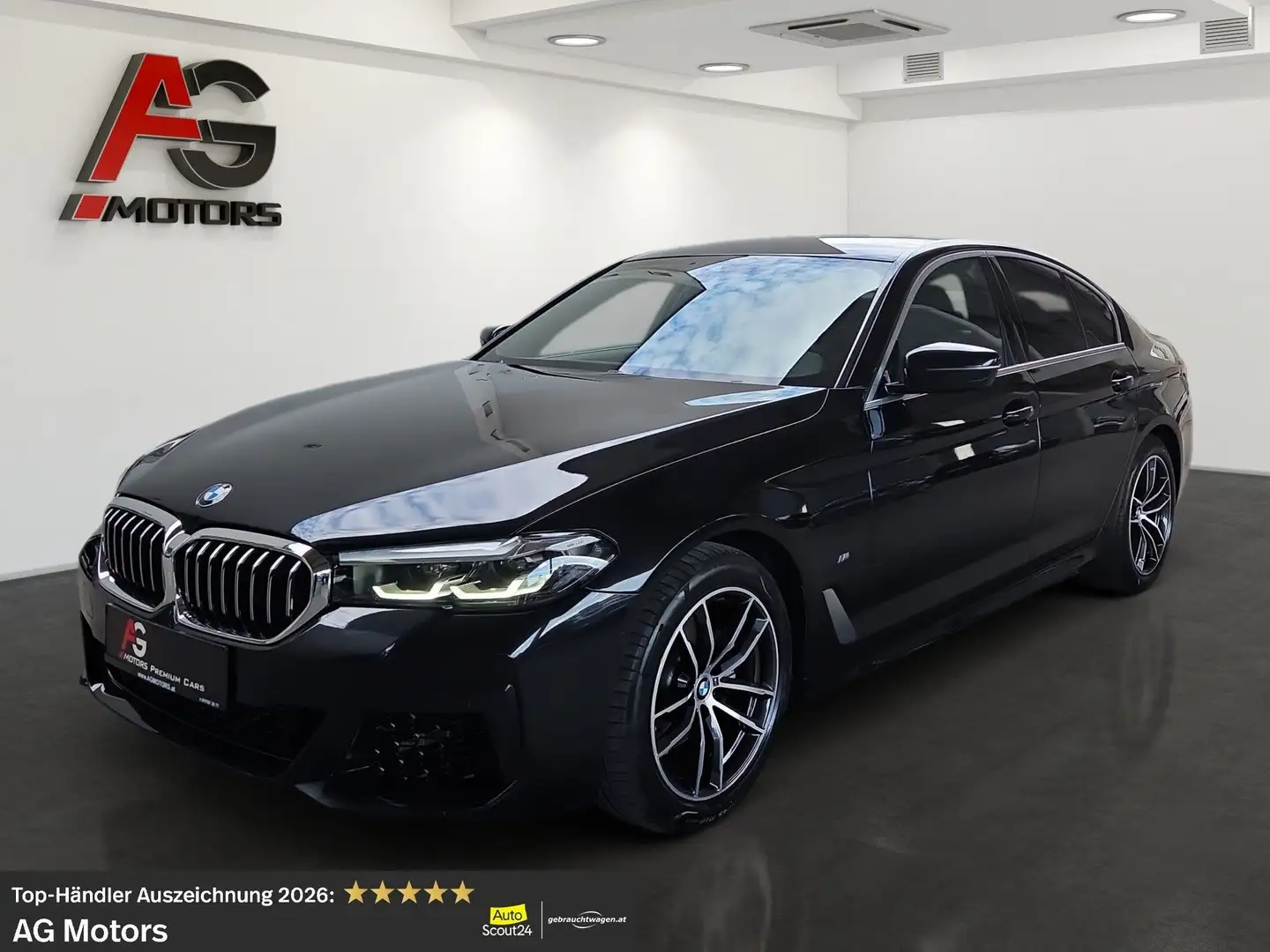 BMW 520 5er-Reihe Diesel Allrad (G30) xDrive 48 V Aut. Schwarz - 1