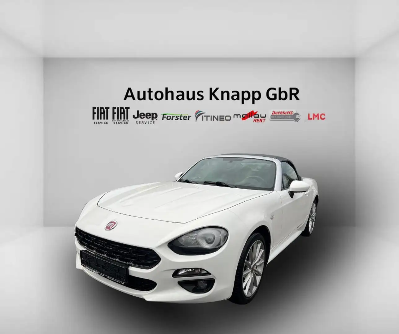 Fiat 124 Spider Lusso Wit - 1