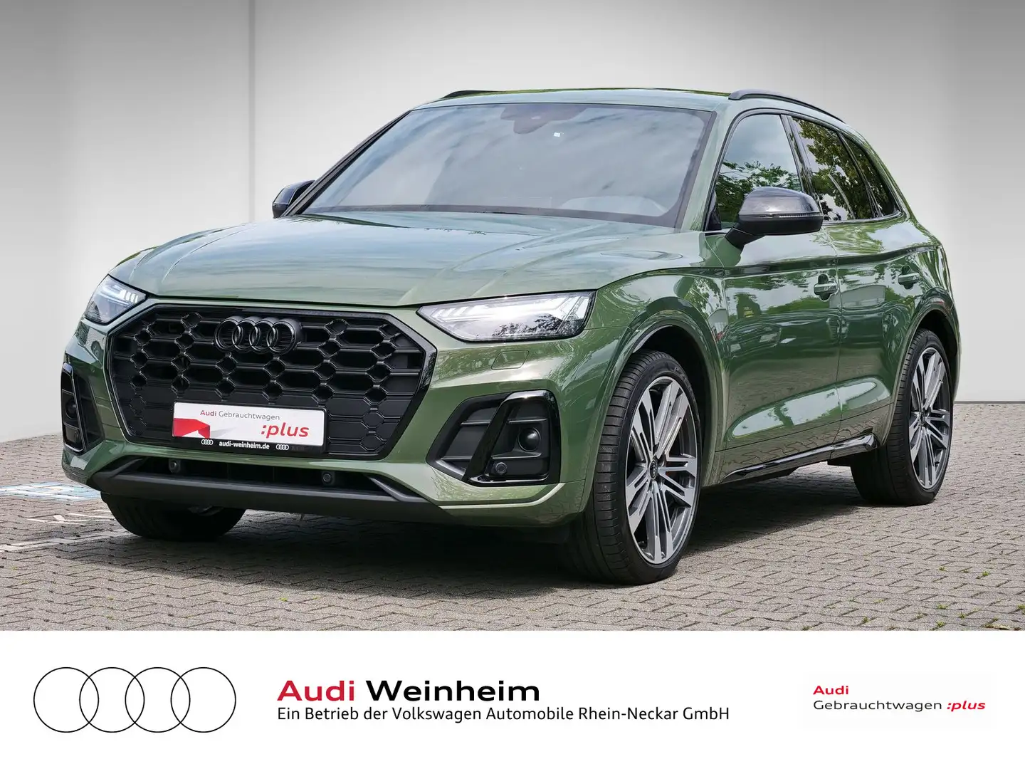 Audi SQ5 3.0 TDI Black-Plus Paket Matrix Navi uvm Zelená - 2