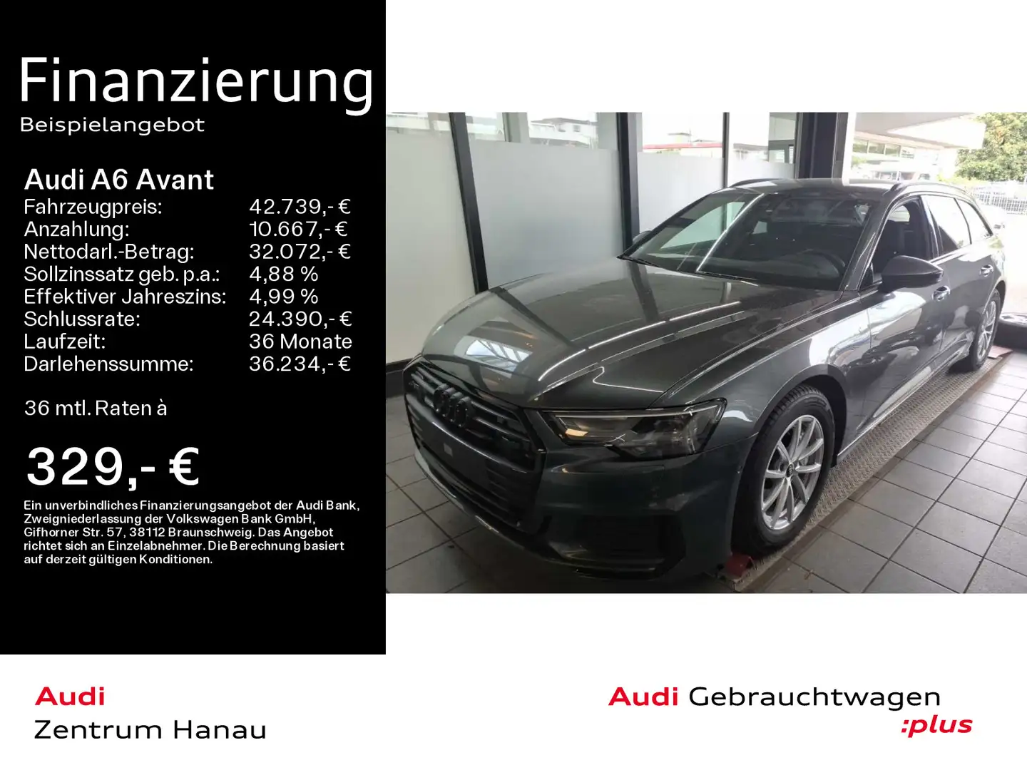 Audi A6 45 TFSI QUATTRO S LINE *LED*NAVI*KAMERA Grau - 1