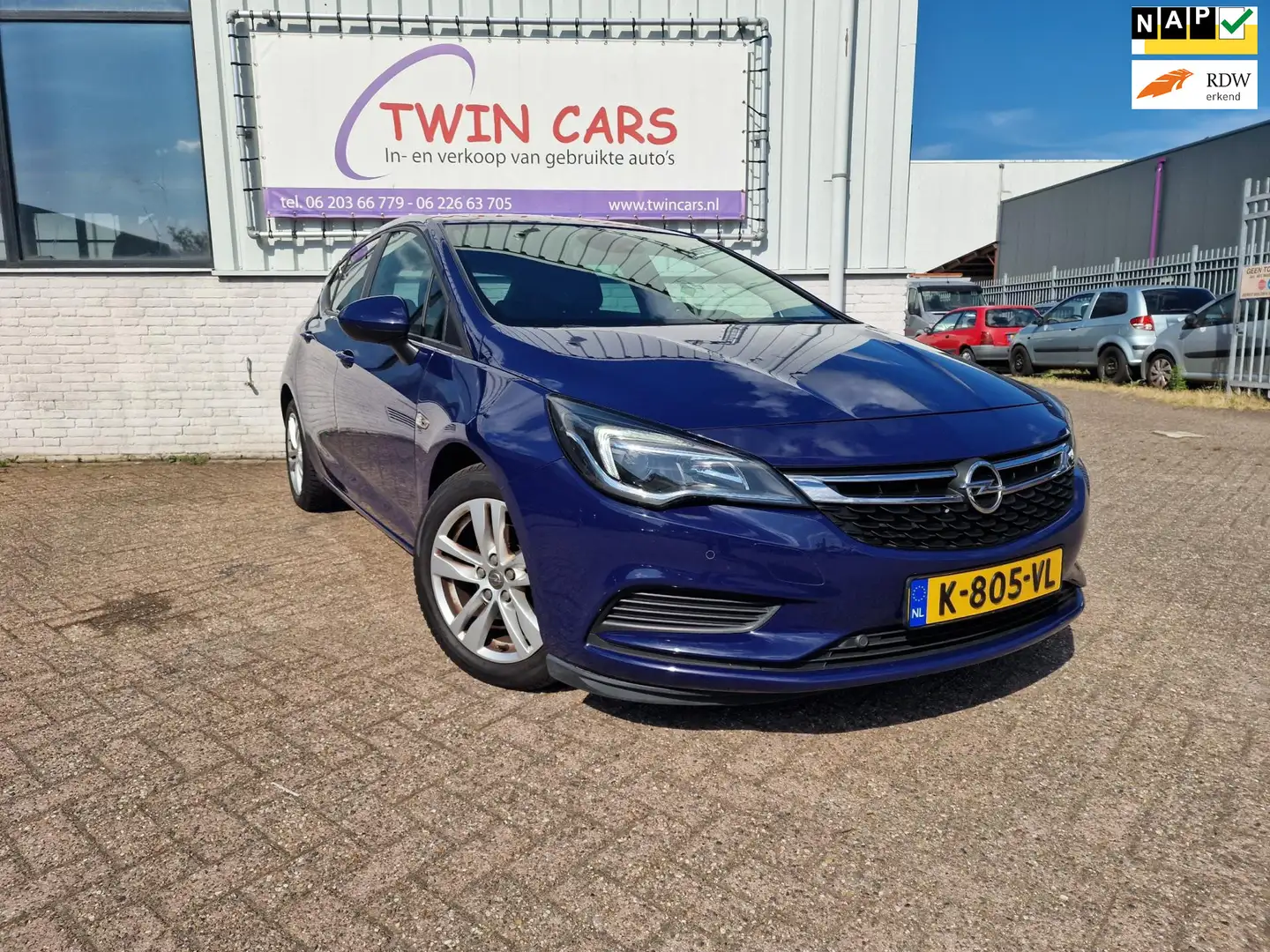 Opel Astra 1.4 Turbo Business Executive Automaat Blauw - 1