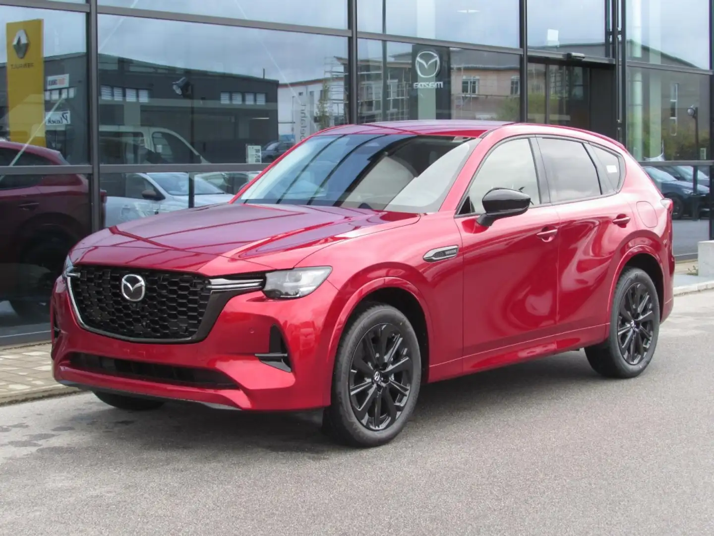 Mazda CX-60 e-SKYACTIV-D 254 HOMURA Klima Navi Leder Rot - 1