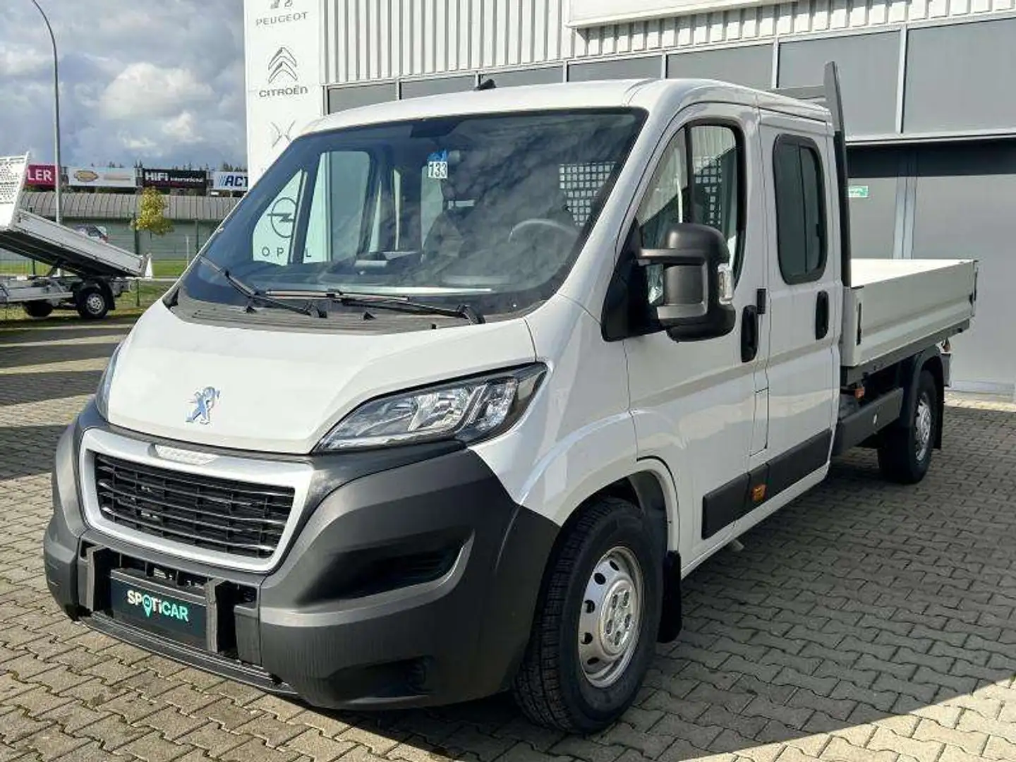 Peugeot Boxer Plateau DC 435 L3 Wit - 1
