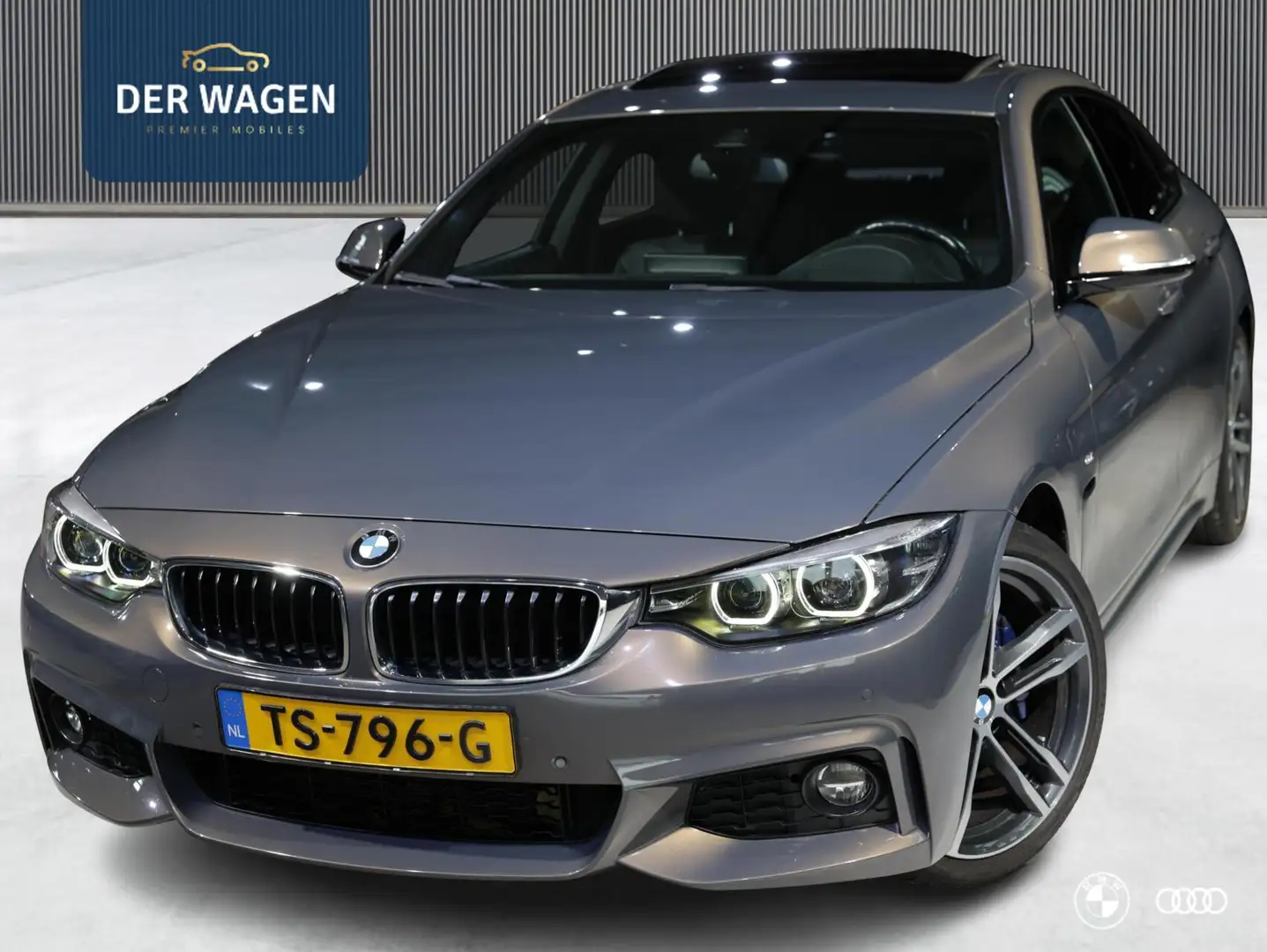 BMW 420 420i M SPORT / PANODAK / HEADUP / HARMANKARDON / L Grijs - 1