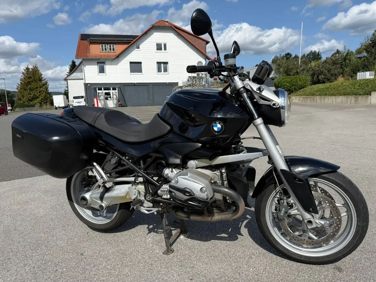 BMW R 1200 R ABS mit Koffersystem  TÜV + Reifen NEU Noir - 1