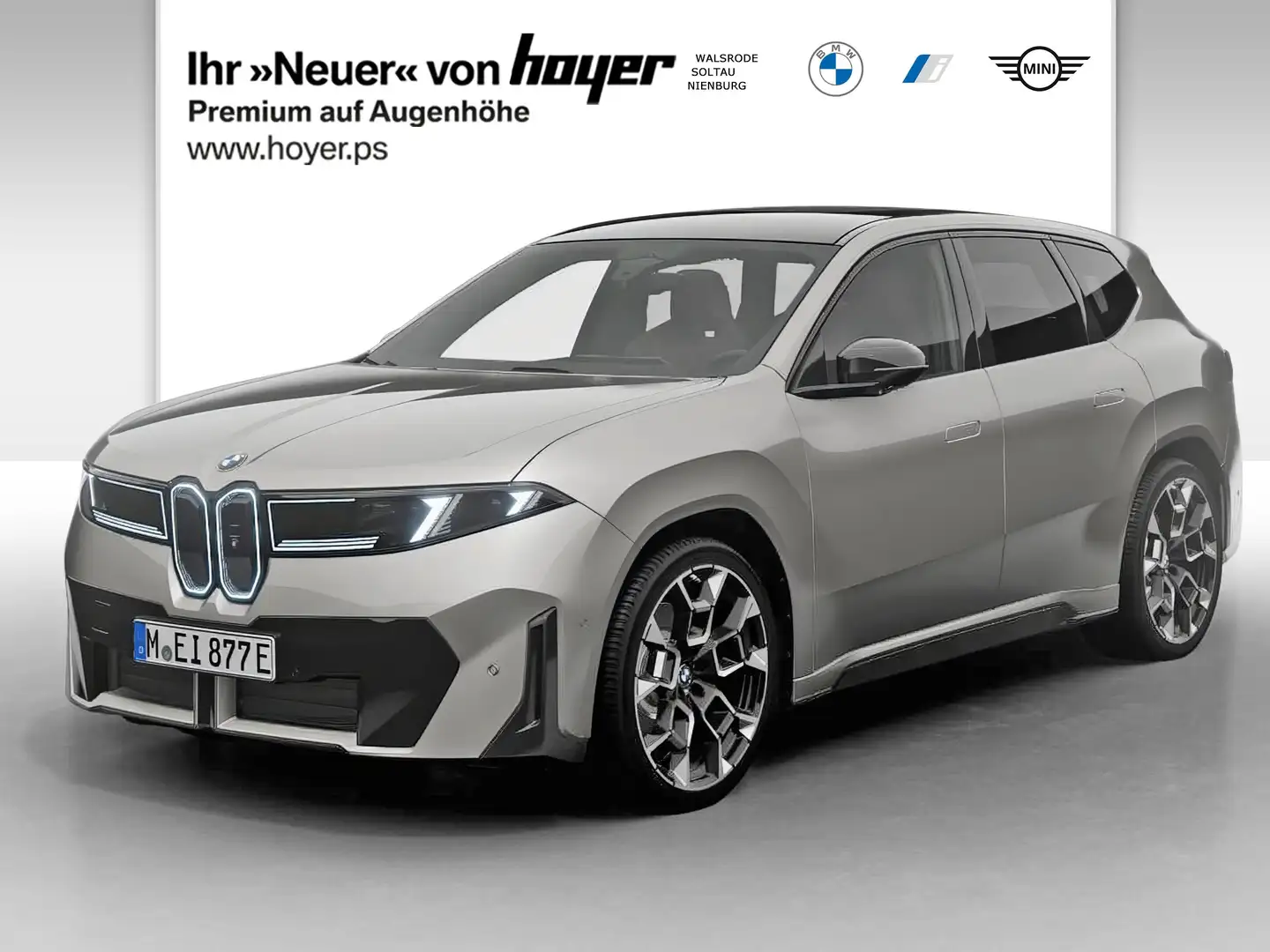 BMW iX3 50 xDrive M Sportpaket Pro AHK Pano 3D HUD Argento - 1