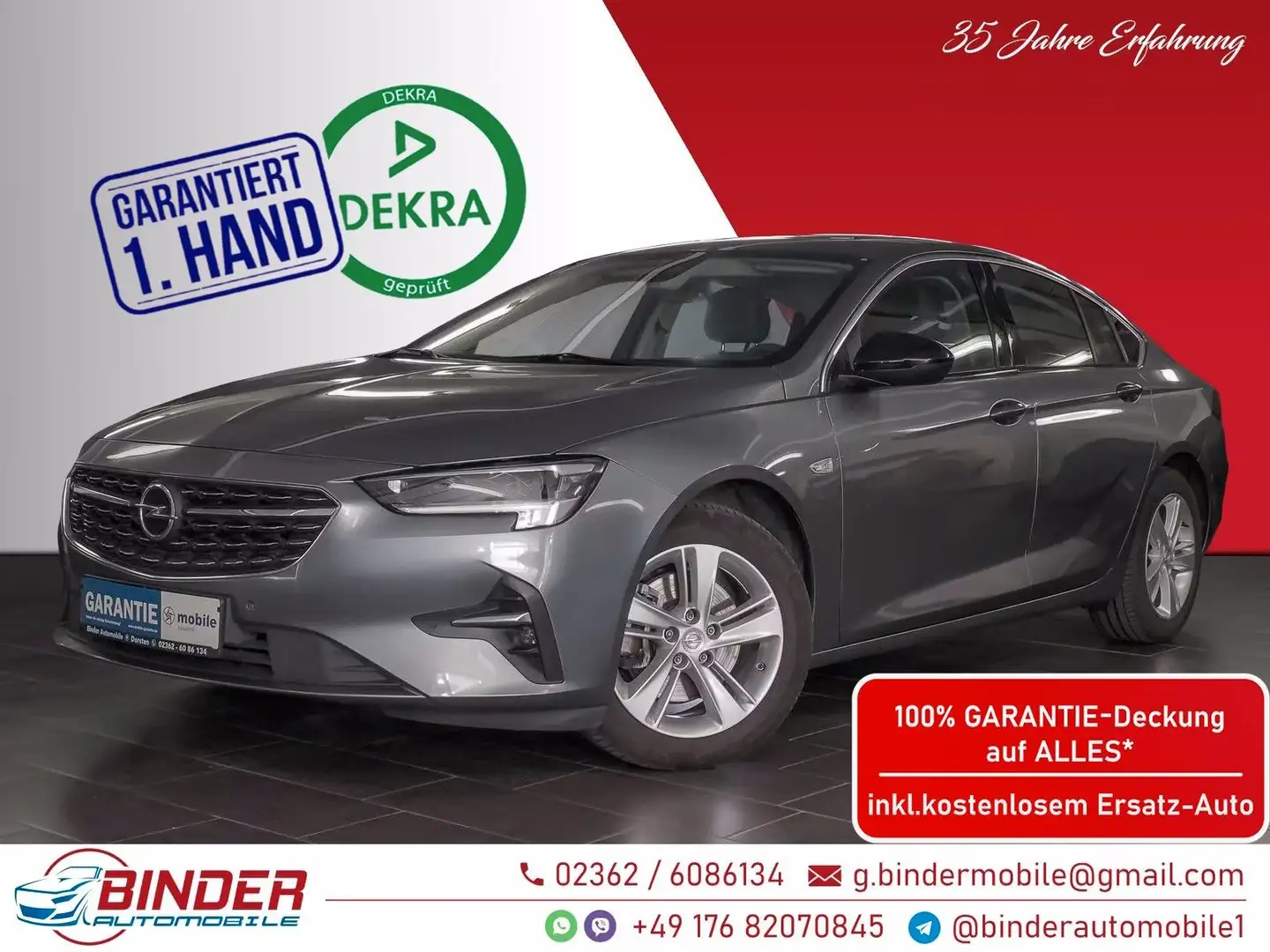 Opel Insignia B Grand Sport Elegance Grau - 1