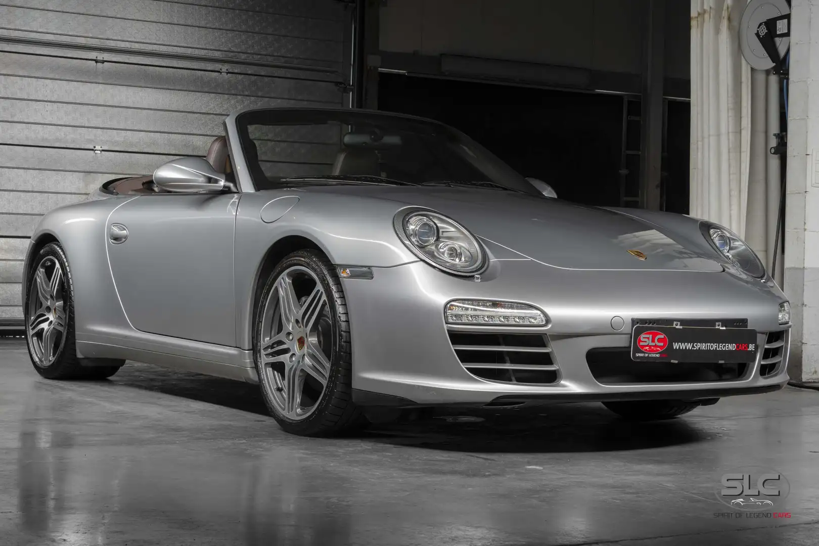 Porsche 911 997 Carrera 4 Cabriolet PDK Chrono/PASM/PDLS/P Silber - 2