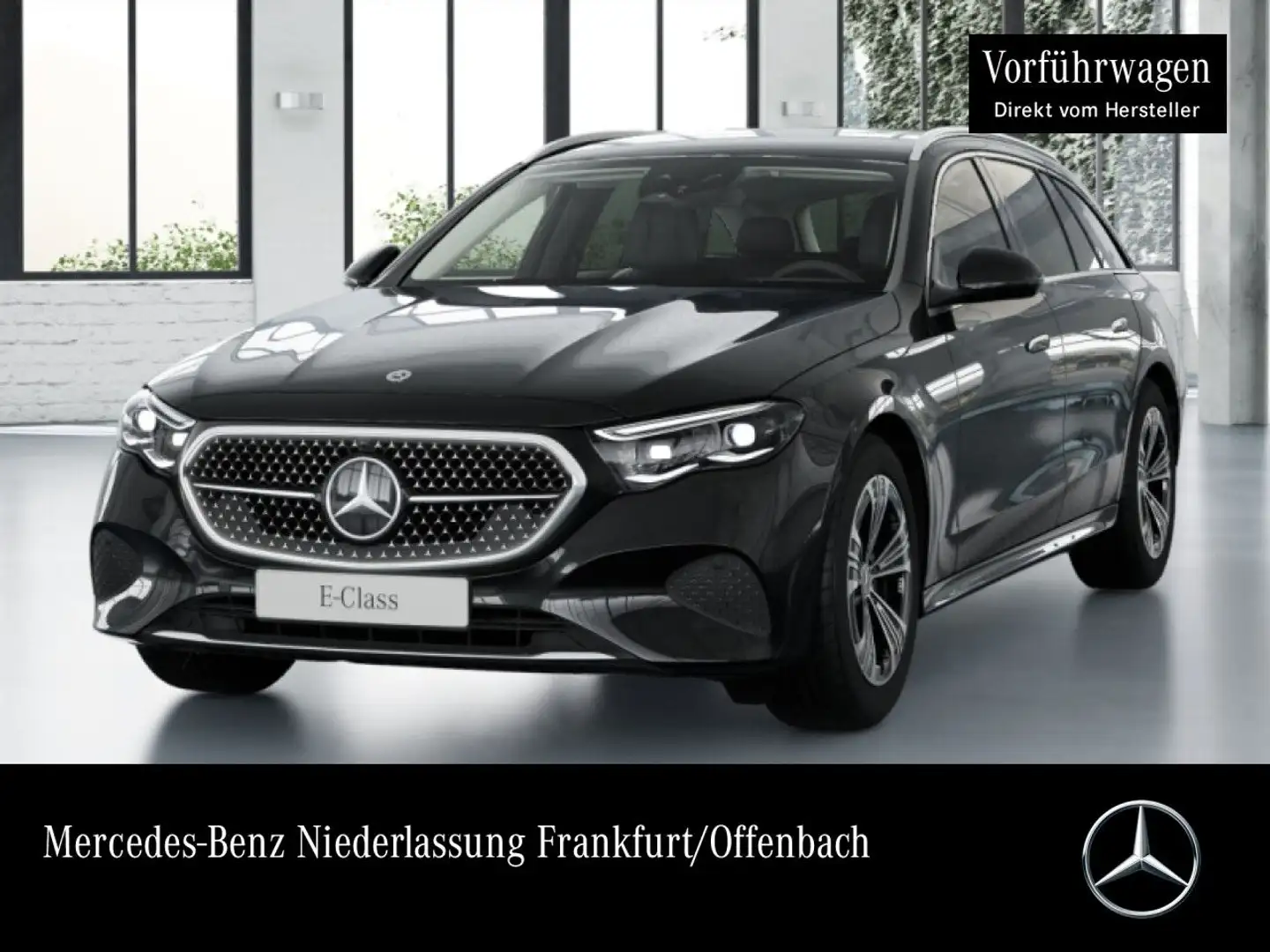Mercedes-Benz E 220 d T Edition Avantgarde Fahrass 360° Distr. Schwarz - 1