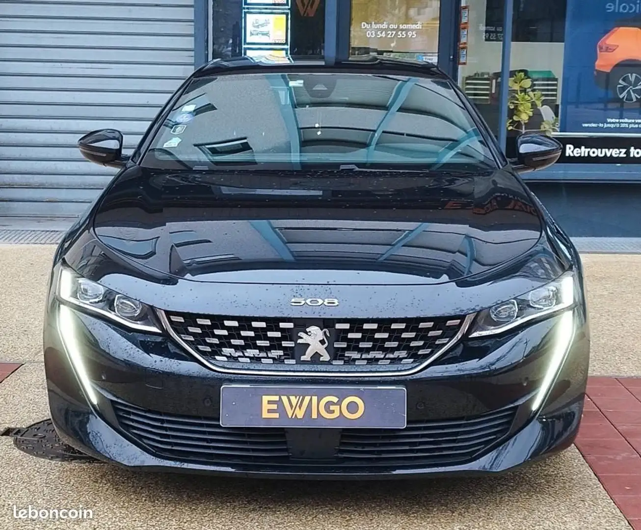 Peugeot 508 1.6 225CH HYBRID PHEV GT LINE BVA 1ER MAIN CARPLAY CONDUITE SEMI AUTONOME CHAUFFAGE... Noir - 2