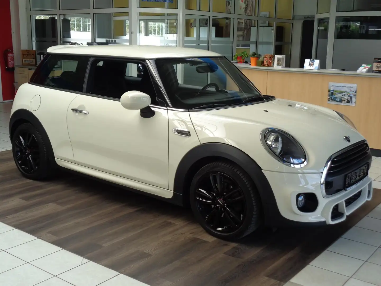 MINI One Mini One  John Cooper Works,PDC,Temp.-DCC Blanc - 1