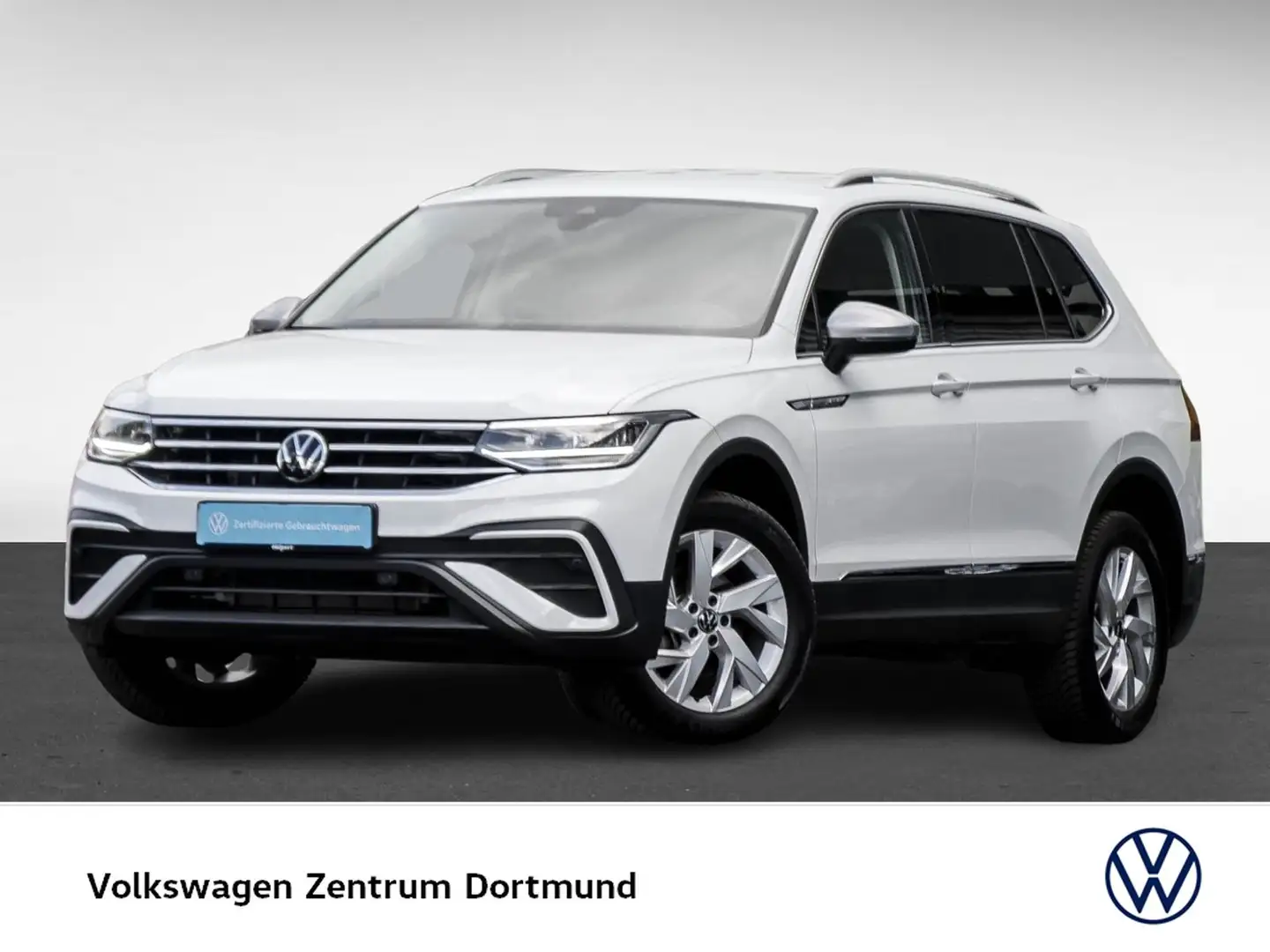 Volkswagen Tiguan Allspace 1.5 LIFE 7SITZE AHK LM18 NAVI Blanc - 2