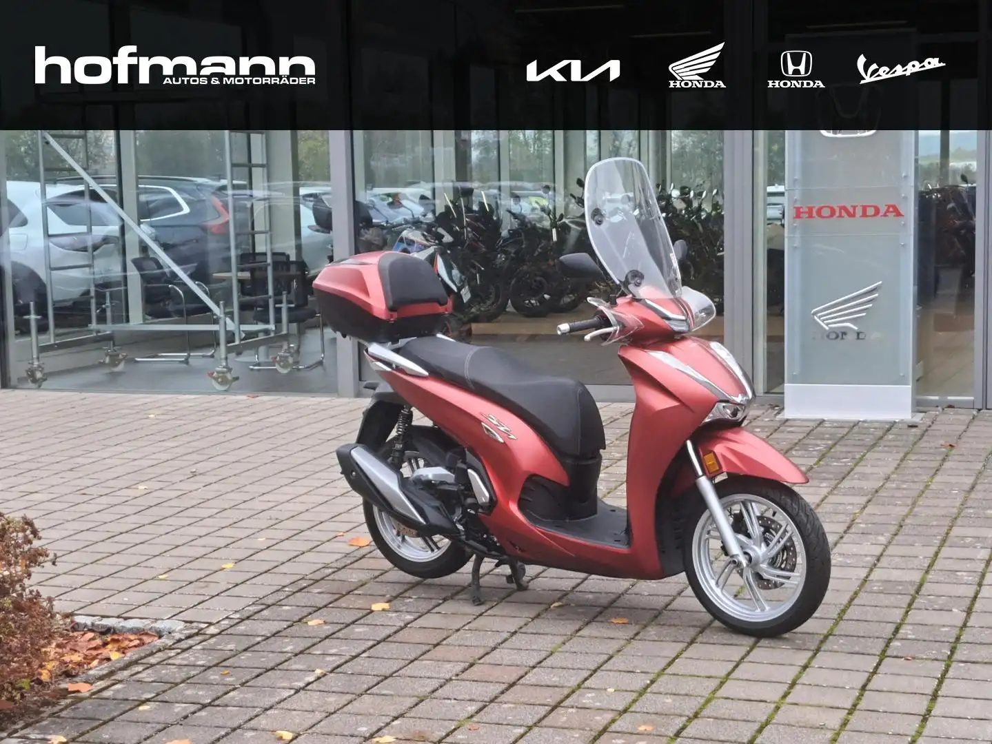 Honda SH350i ABS, Smart Top Box Rot - 1