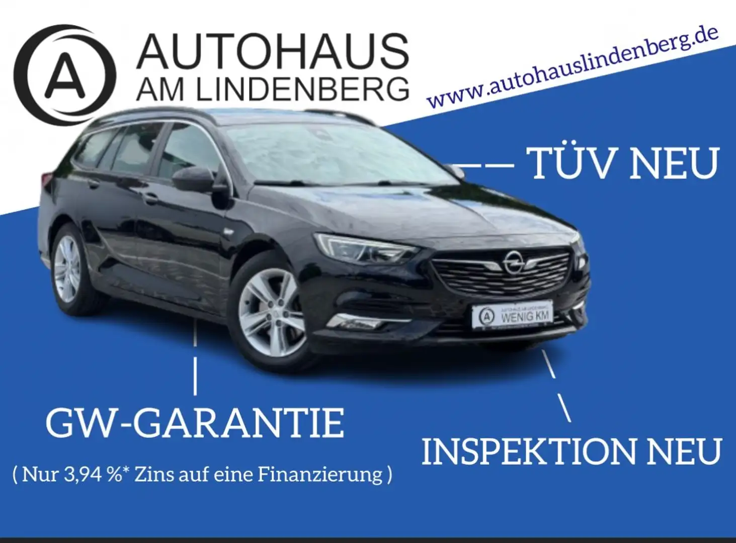 Opel Insignia B ST Edition*AUTOMATIK*LED*NAVI*PD*SPUR Zwart - 1