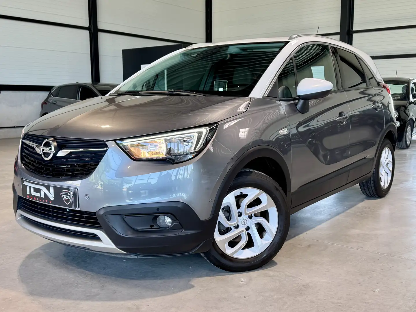 Opel Crossland X ✅ 1.2 Turbo -bicolor -caméra -carnet complet Grijs - 1