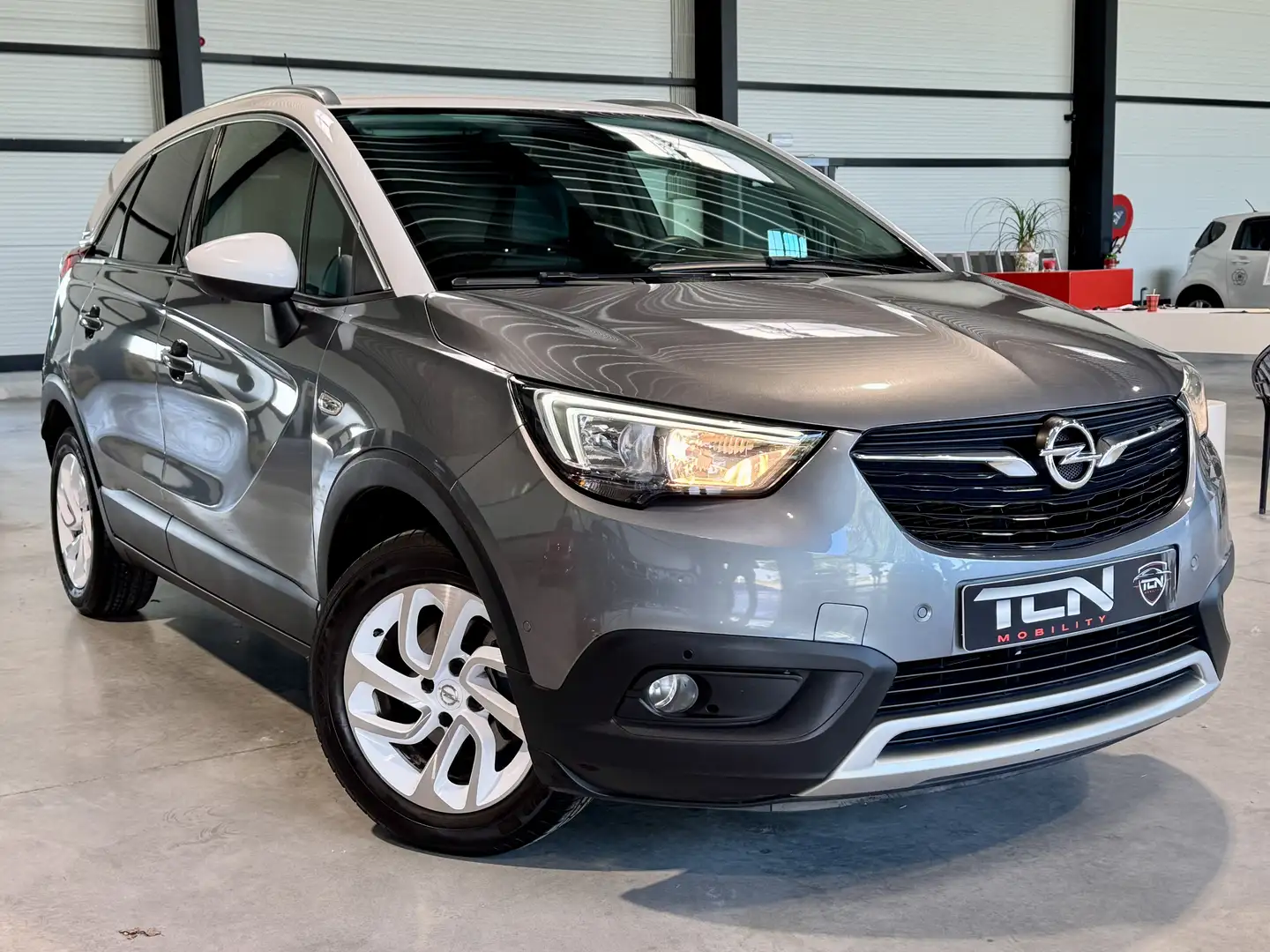 Opel Crossland X ✅ 1.2 Turbo -bicolor -caméra -carnet complet Grijs - 2