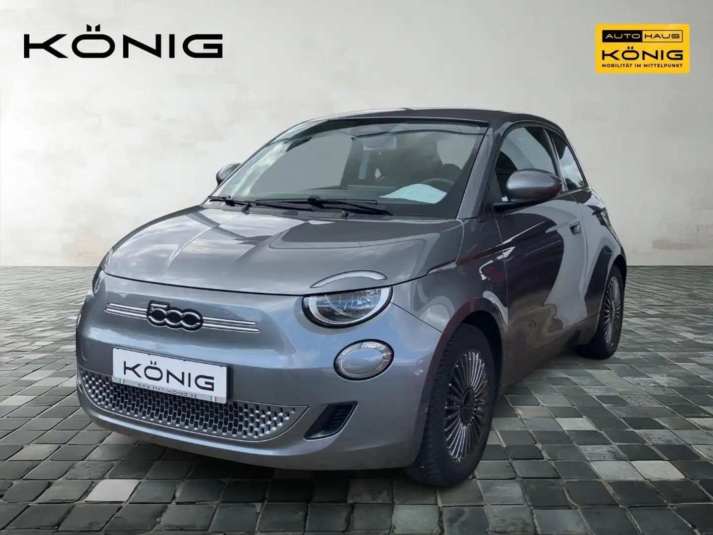 Fiat 500e Icon KLIMA DAB+ SITZHEIZUNG Grau - 1