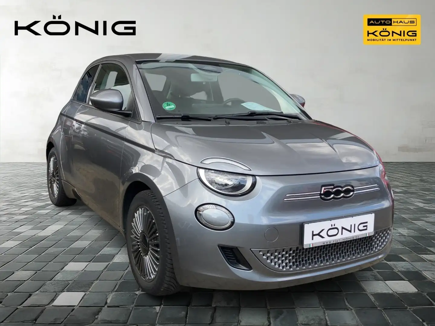 Fiat 500e Icon KLIMA DAB+ SITZHEIZUNG Grau - 2