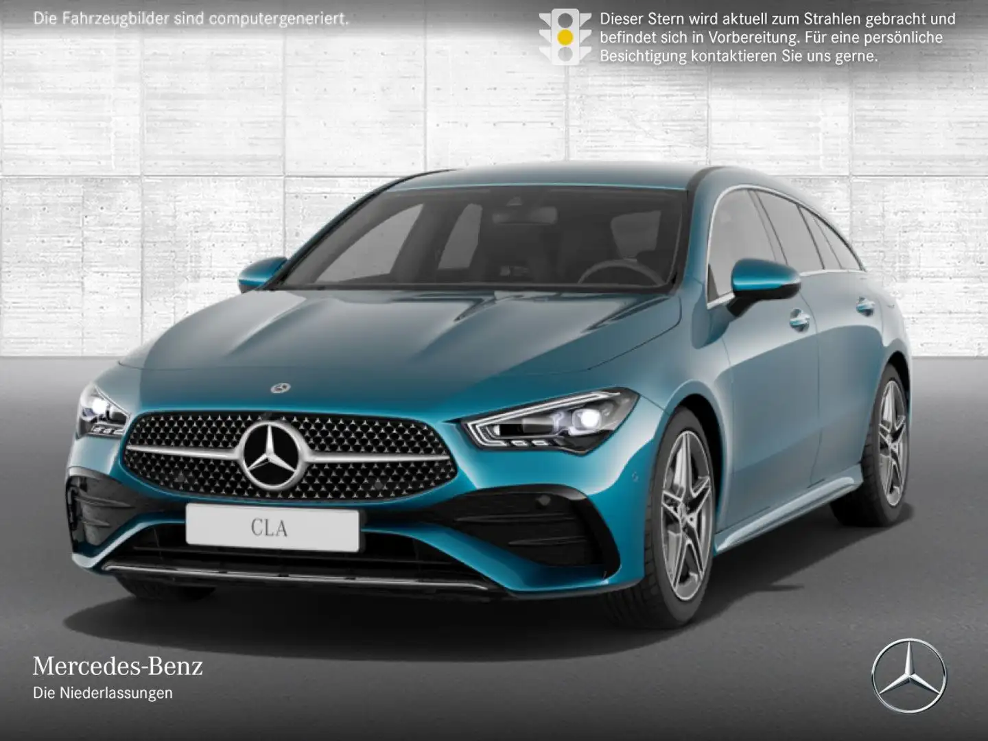 Mercedes-Benz CLA 200 AMG+360°+AHK+MULTIBEAM+STHZG+TOTW+KEYLESS Blau - 2