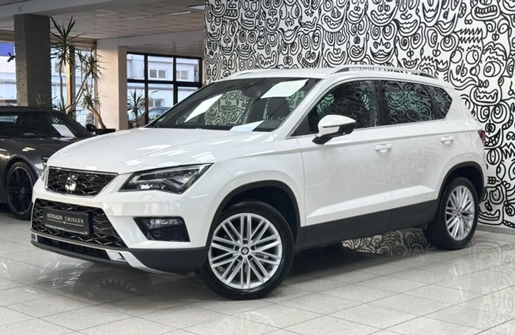 SEAT Ateca 2.0 TDI XCELLENCE*4DRIVE*NAVI*ACC*AHK*LED* Weiß - 1