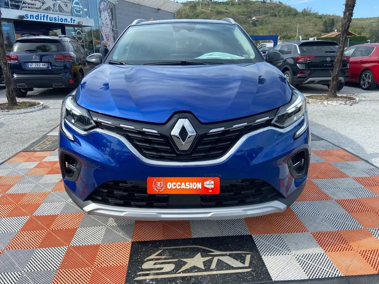 Renault Captur TCe 90 BV6 TECHNO GPS 9.3\u0026amp;quot; Caméra 36 Bleu - 2
