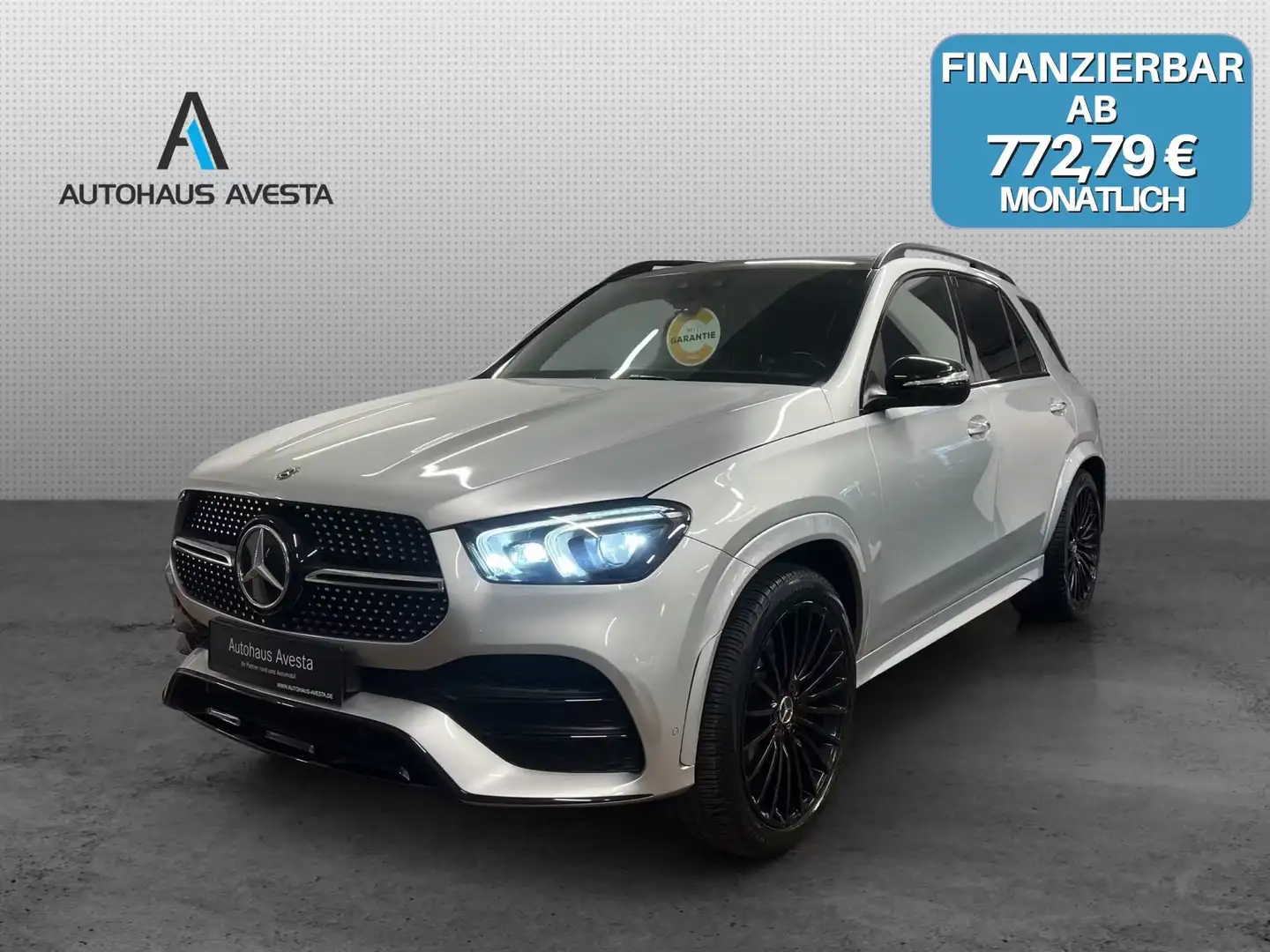 Mercedes-Benz GLE 300 d 4Matic/ AMG / 22 ZOLL/ NIGHT/ 1.H/PANO Silber - 1