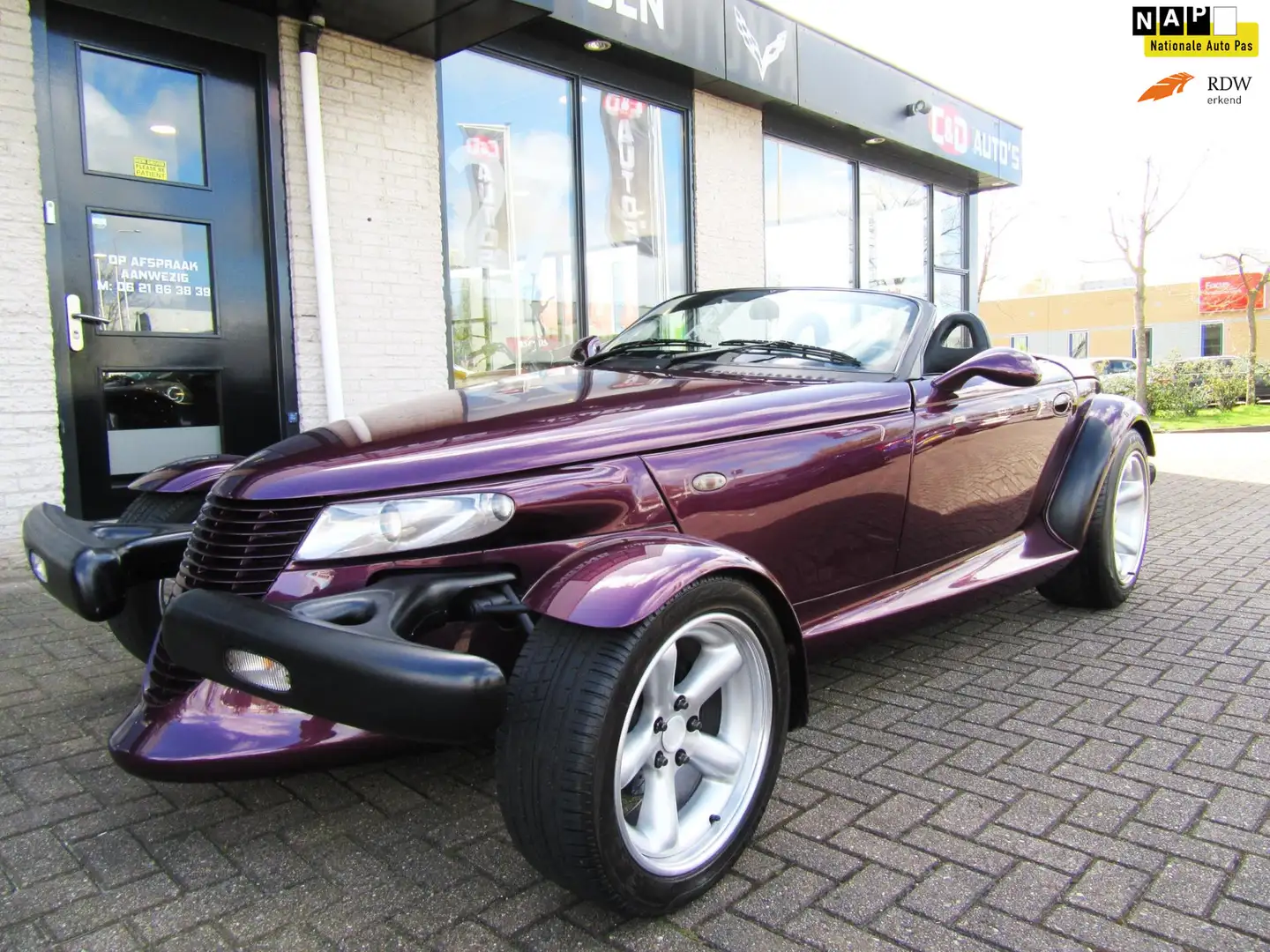Overig Fiero PROWLER  LOOKS V6 CABRIOLET 2002 1 IN NL UNI Paars - 1