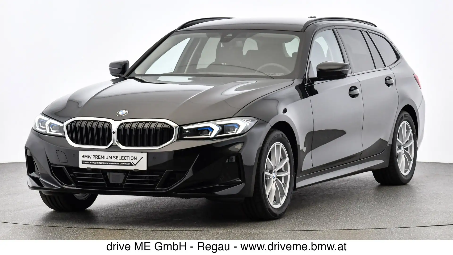BMW 318 d Schwarz - 1