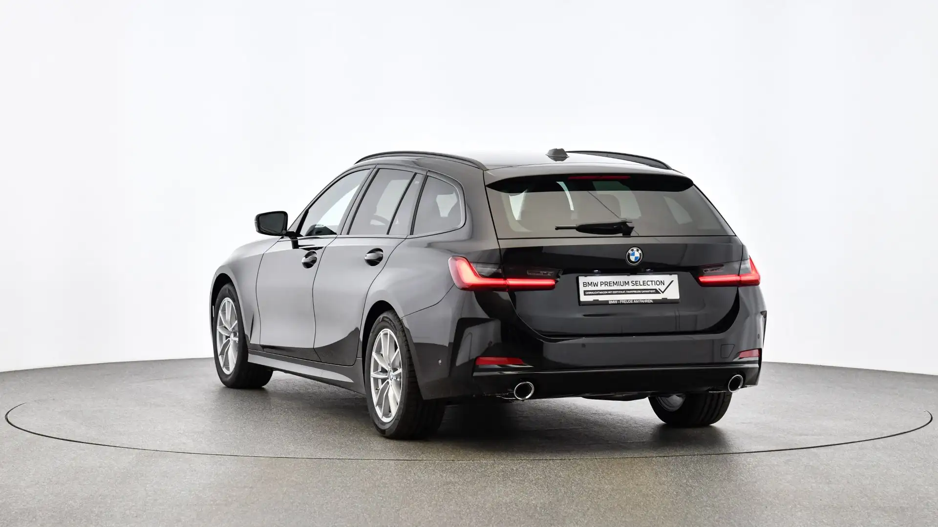 BMW 318 d Schwarz - 2