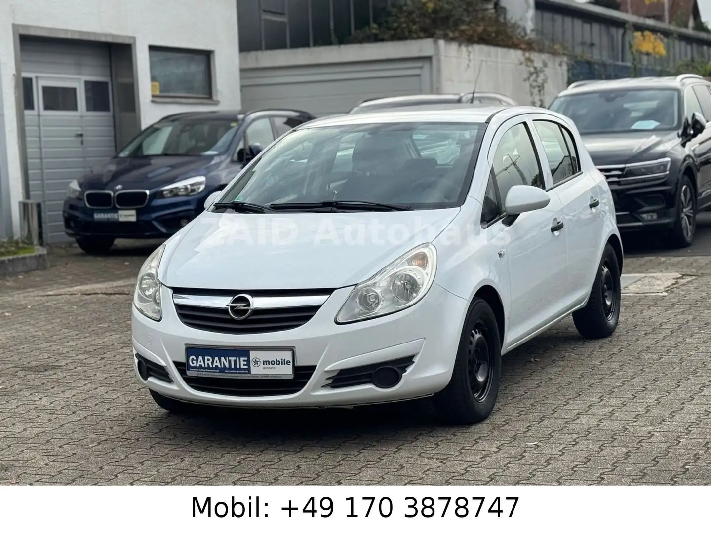 Opel Corsa D Basis 5Türig*2HAND*LPG Gas Weiß - 1