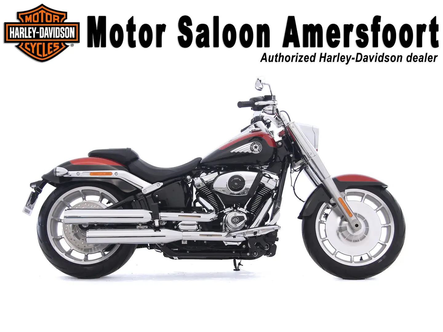 Harley-Davidson Fat Boy FLFB SOFTAIL Zwart - 1