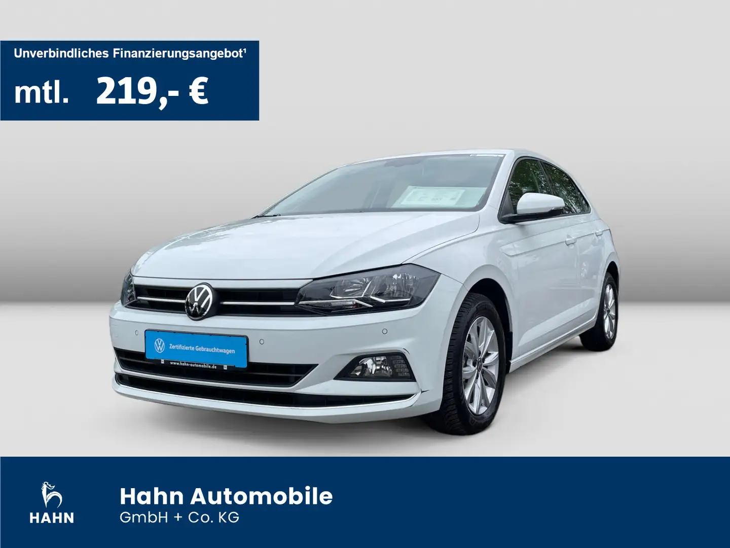Volkswagen Polo Highline 1.0TSI LED Navi PDC Klima SHZ Blanc - 1