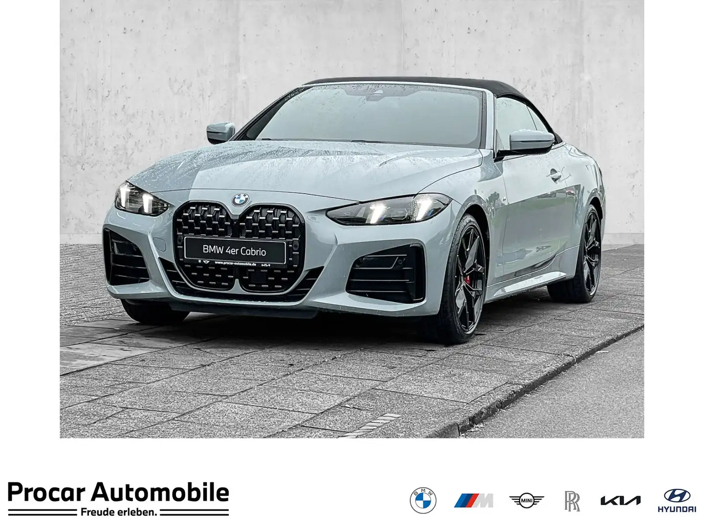 BMW 420 i Cabrio * M-Sportpaket * Harman Kardon Surround S Gris - 1