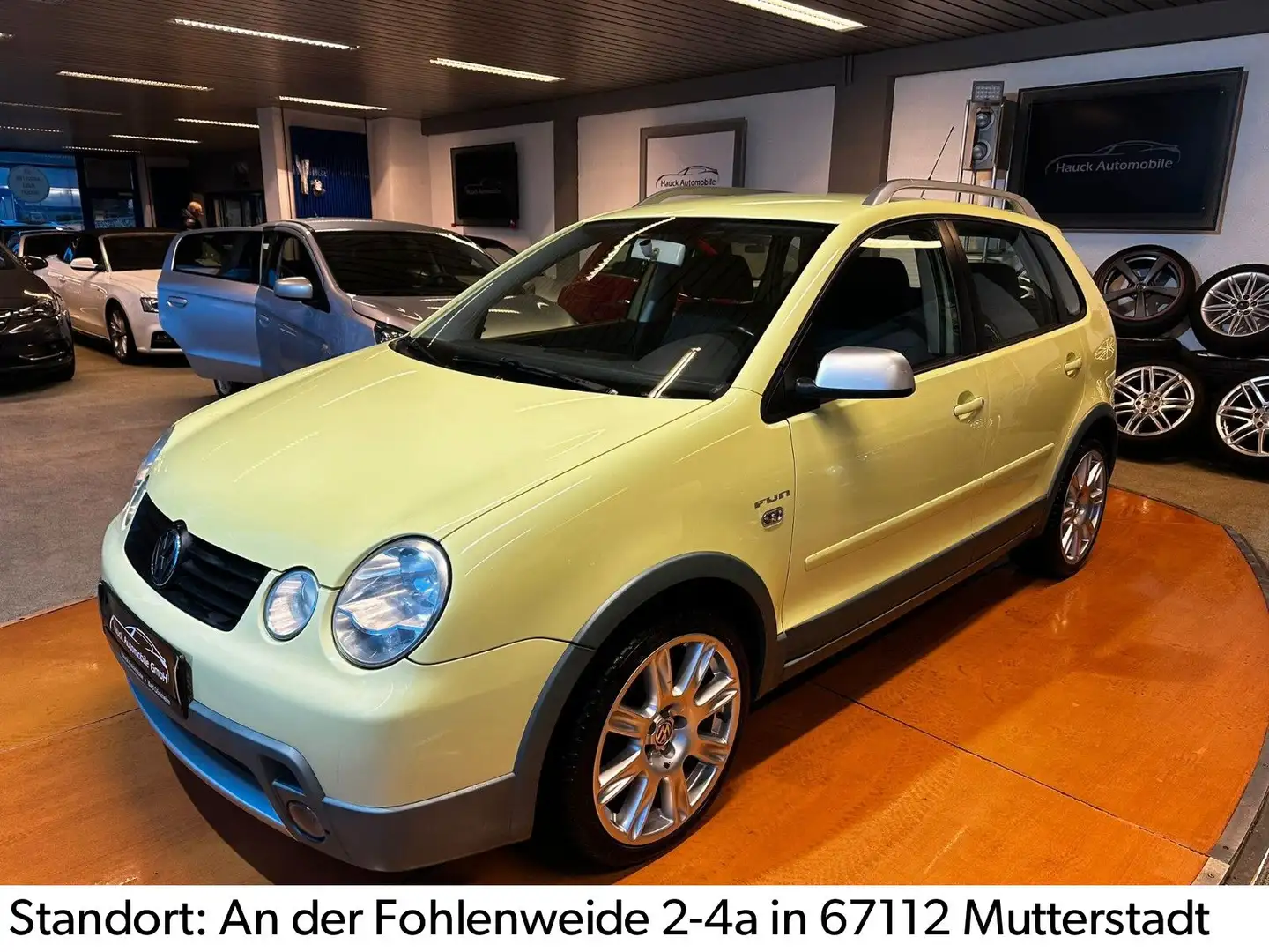 Volkswagen Polo Cross IV Fun 1.HD/32-TKM/KLIMA/ELF/ALLWETER Зелений - 1