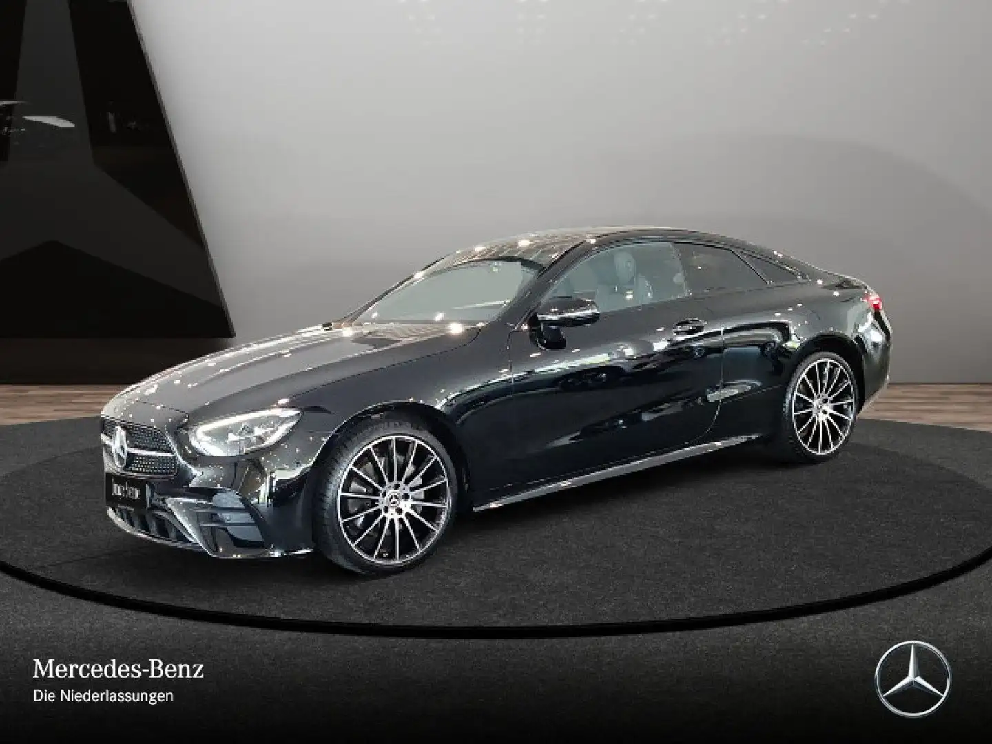 Mercedes-Benz E 200 Coupé 4M AMG+NIGHT+PANO+360+LED+BURMESTER Noir - 2