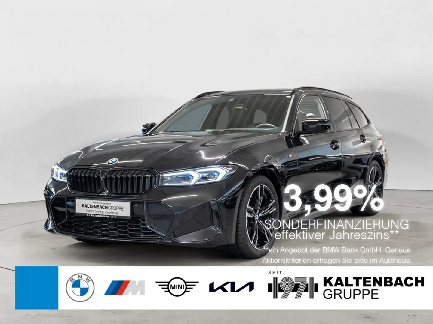 BMW 318 i Touring M-Sport FACEL. PANO HUD 360° LED Schwarz - 1