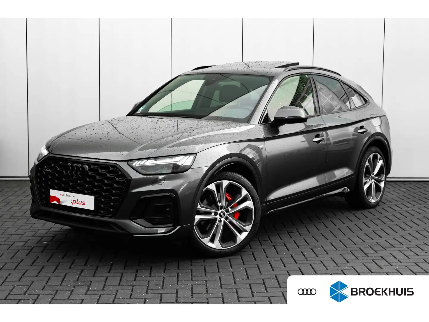 Audi Q5 Sportback 50 TFSI e S edition 299PK | Luchtvering Gris - 1