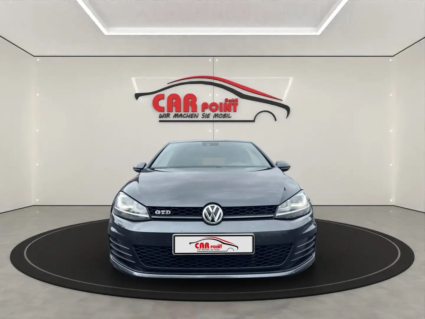Volkswagen Golf GTD VII 7 2.0 GTD AUTOMATIK NAVI XENON T.WKL ST.HEIZUN Grau - 2