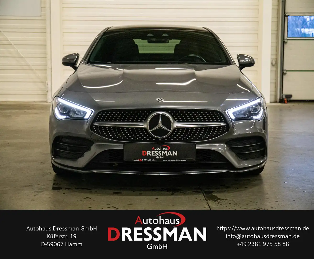 Mercedes-Benz CLA 200 AMG PANO NIGHT LED WIDE-SCREEN MBUX Gris - 2
