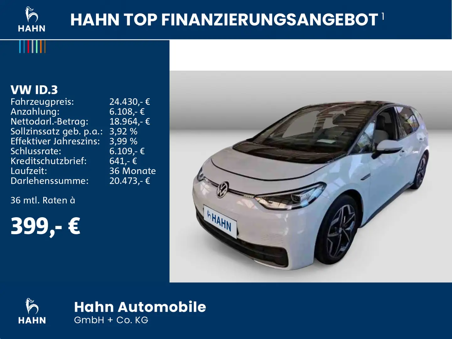 Volkswagen ID.3 Pro Performance Max Matrix Wärmepumpe DCC Weiß - 2