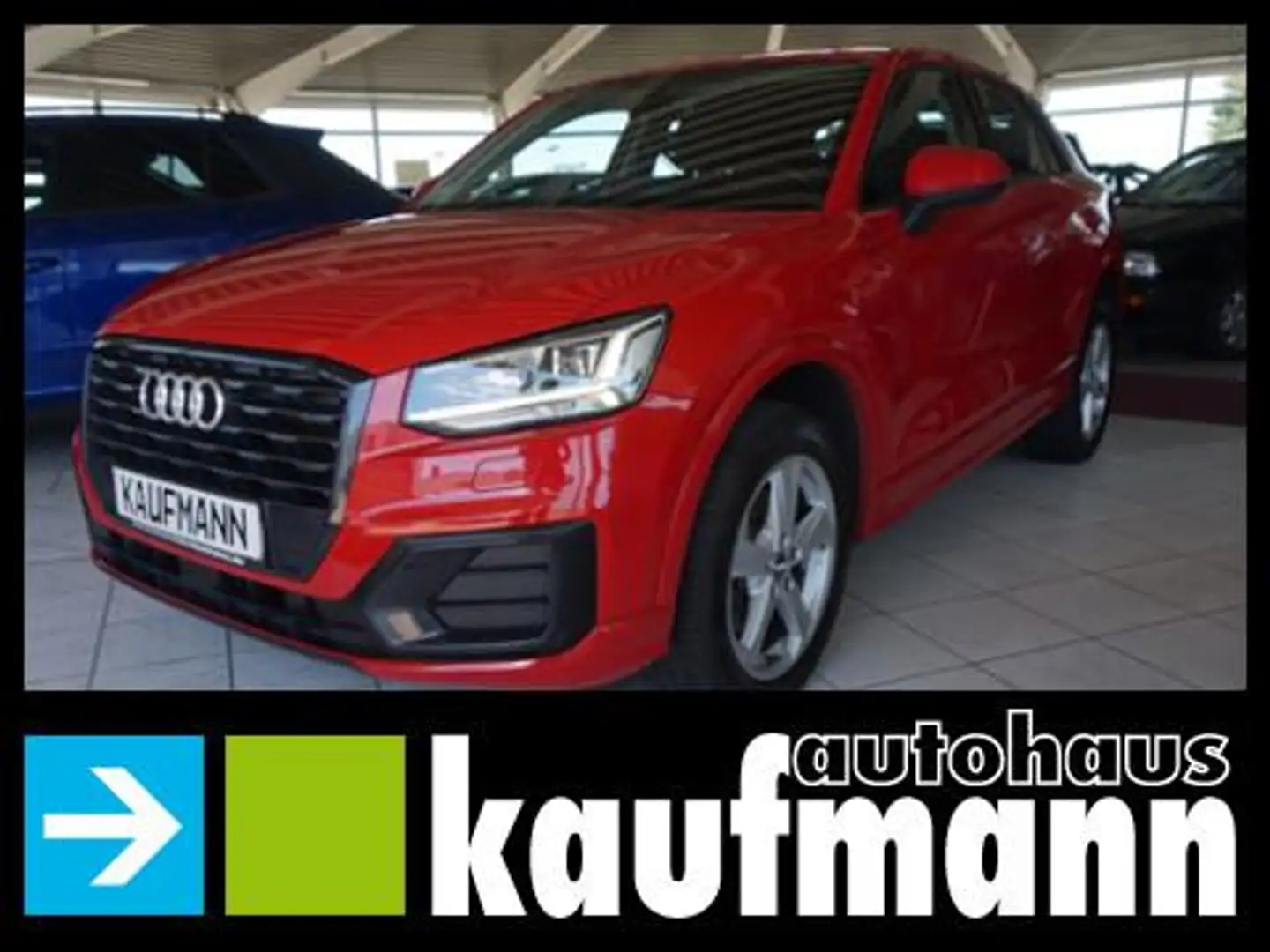 Audi Q2 Q2 1,5 TSI SPORT LED SHZ PDC NAVI TEMPO CD-PLAYER Rouge - 1