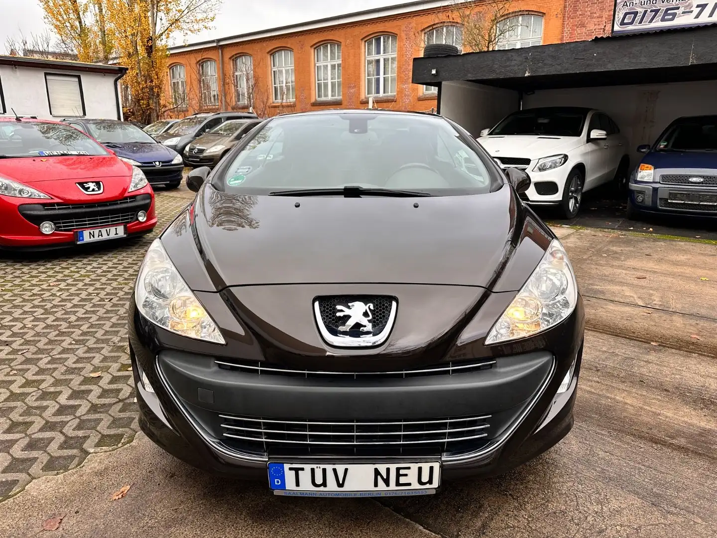 Peugeot 308 CC Cabrio-Coupe Premium*2.HD*S.Heft* Braun - 2