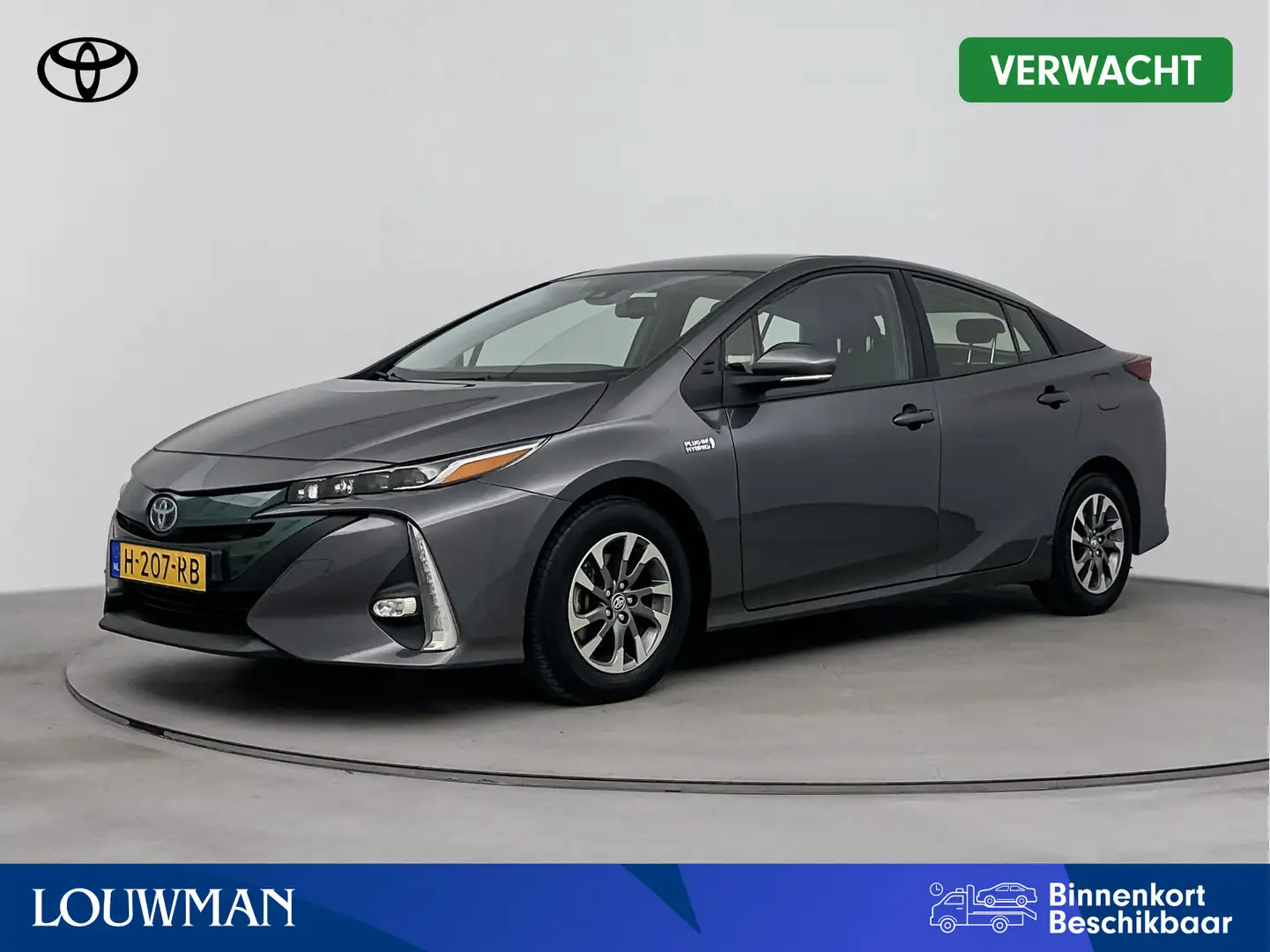 Toyota Prius 1.8 Plug-in Dynamic Gris - 1