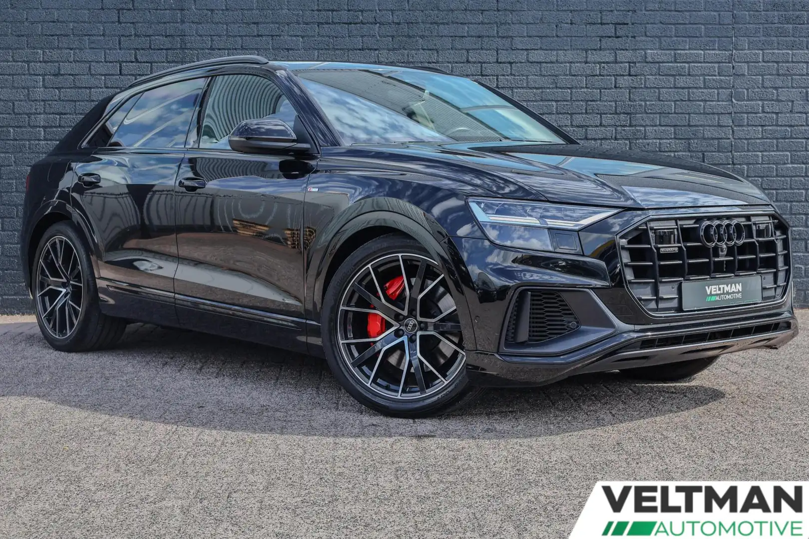 Audi Q8 55 TFSI e quattro 3x S-LINE 22 INCH HEAD UP LUCHTV Zwart - 2