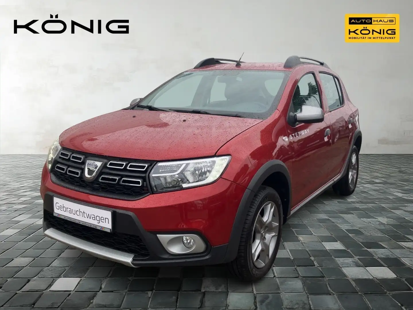 Dacia Sandero II Stepway Prestige TCe 90 Automatik Rojo - 1