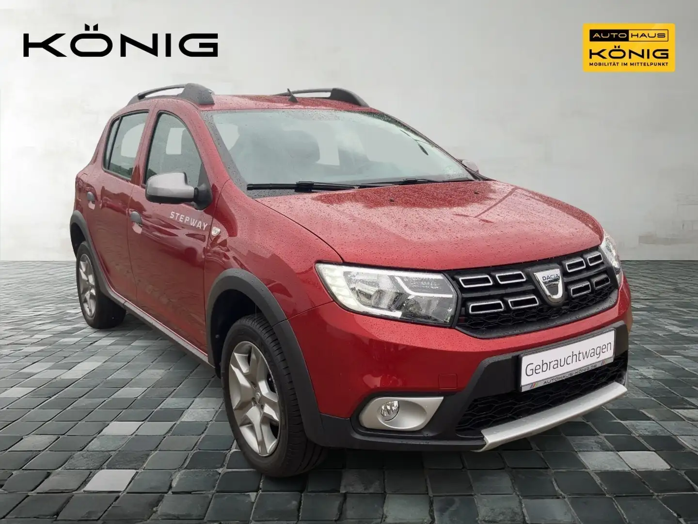 Dacia Sandero II Stepway Prestige TCe 90 Automatik Rojo - 2