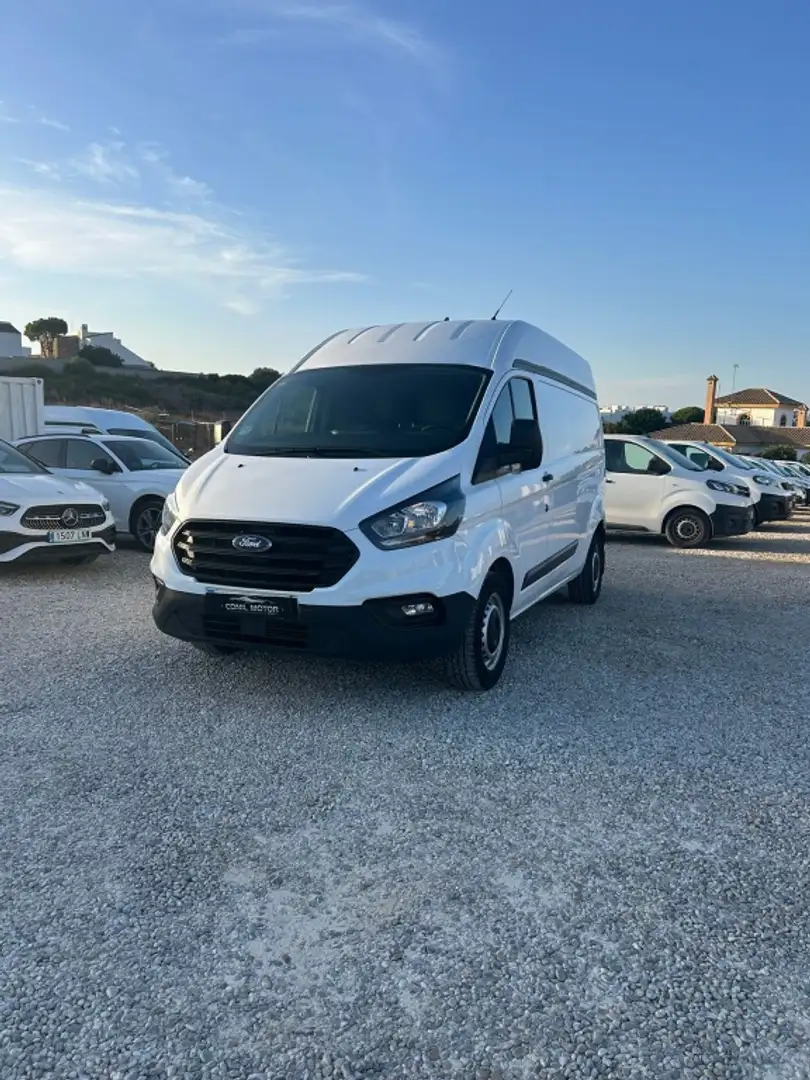 Ford Transit Custom FT 300 L1 Van DCb. Ambiente 130 Blanc - 2